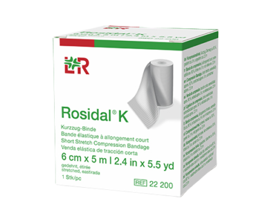 Width 6cmX5m Rosidal®K Short stretch bandage