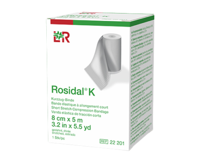 Width 8cmX5m Rosidal®K Short stretch bandage