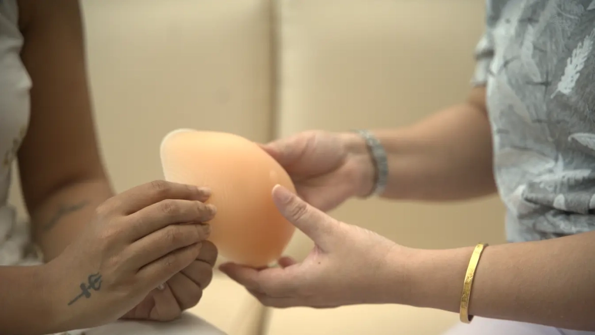 Advantage of using REVIVA silicone breast prosthesis instead of cotton or rubber prosthesis