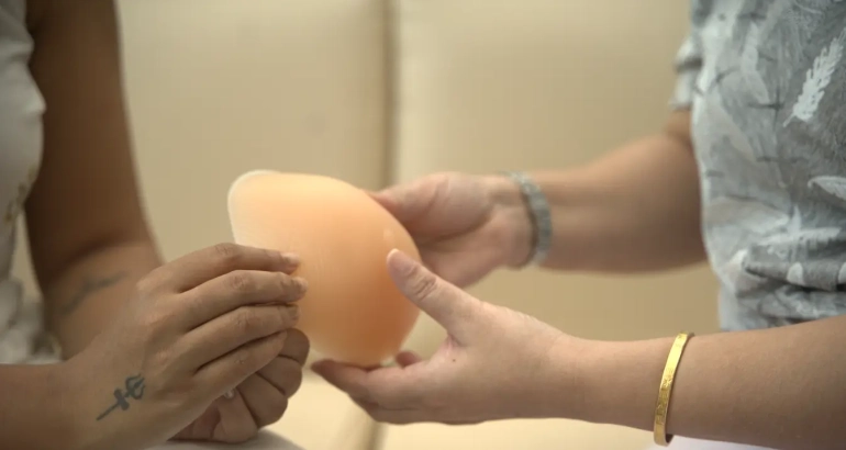 Advantage of using REVIVA silicone breast prosthesis instead of cotton or rubber prosthesis